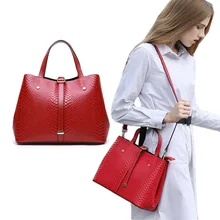 Женская Роскошная сумочка женская змеиная кожаная пассажирская сумка женская сумка на плечо европейский и американский стиль сумки