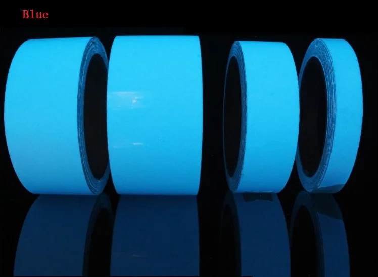 

FGHGF 10PCS 3cm*1M Luminous Tape Self-adhesive Glowing Night /Dark Safety Stage Striking Warning Safety Tape New Arrival