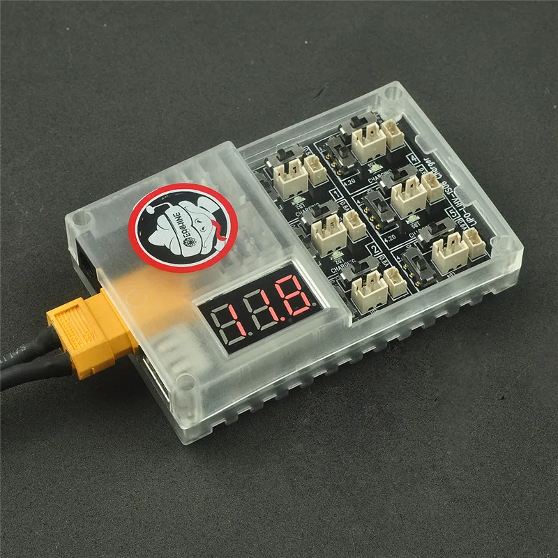 US65 UK65 FPV гоночный Дрон запасной части 1S06 6 Way Lipo / LIHV аккумулятор зарядное