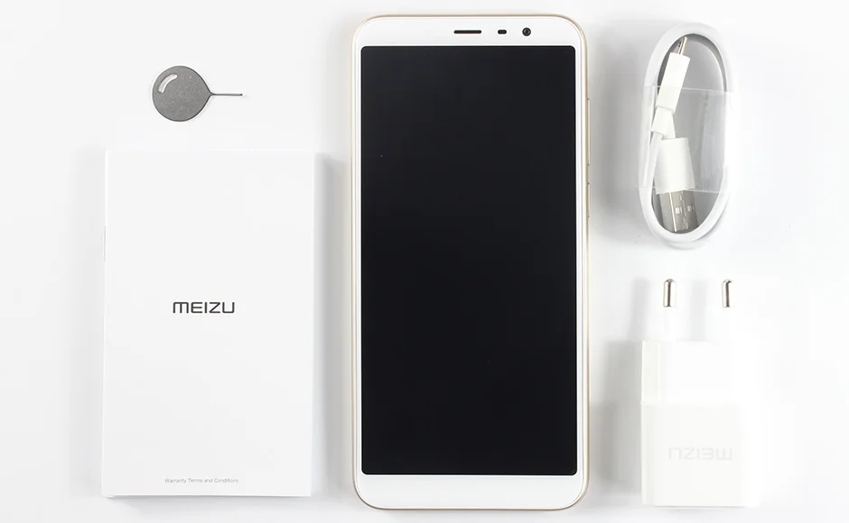 Официальная глобальная версия Meizu M6T 6 T, 2 ГБ, 16 ГБ, M811H, мобильный телефон MTK6750, четыре ядра, 5,7 дюйма, 18:9 экран, двойная задняя камера, отпечаток пальца