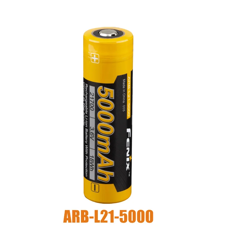 Fenix ARB-L21-5000 21700 литий-ионная аккумуляторная батарея 5000mAh с PD36R выделенный | Лампы и