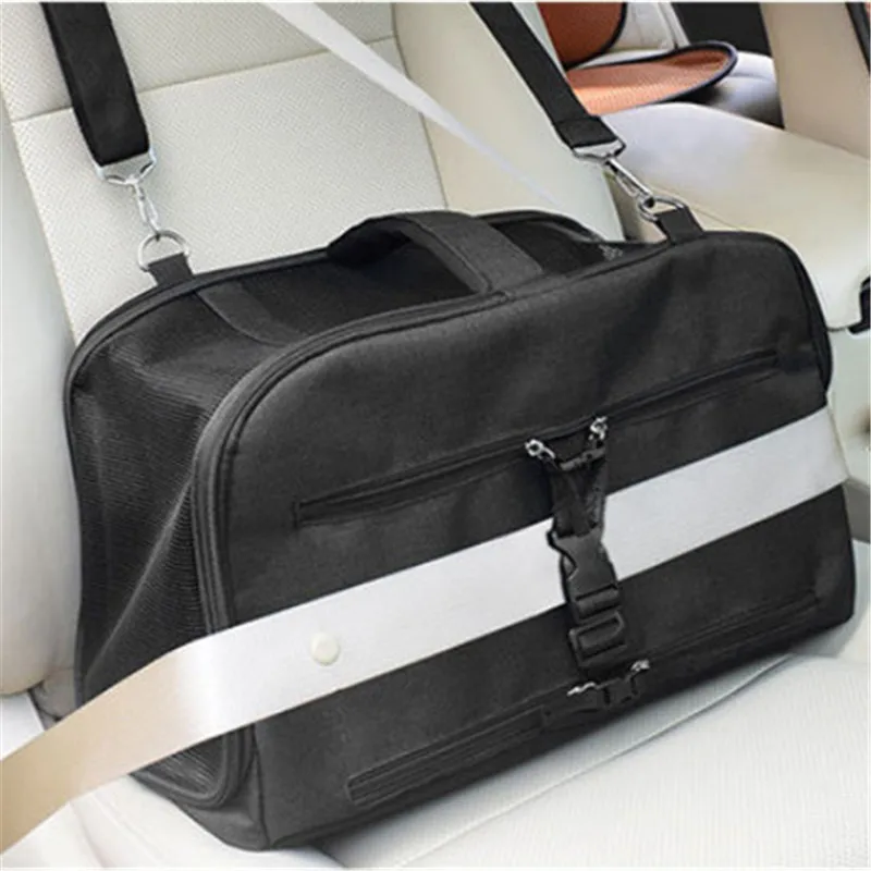 Portable Travel Dog Carriers Breathable Bag For Dogs Airline Approved Carrier for Cat Car Seat Dog