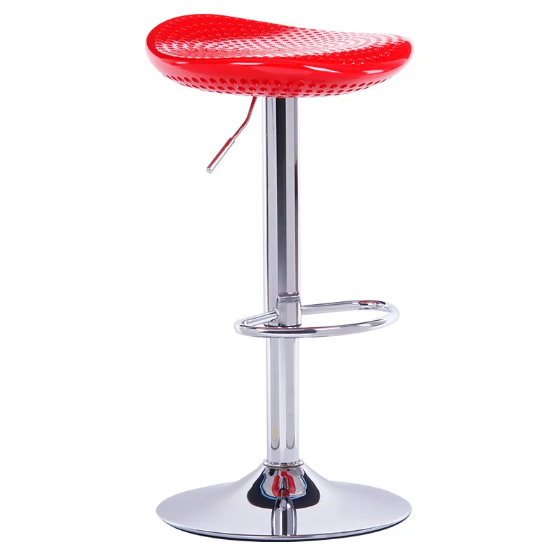 

Lift Chair Bar Counter Stool Swivel Chair tea house red yellow black stool free shipping