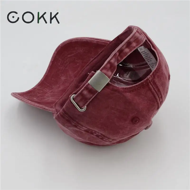 Бейсболка COKK в стиле ретро для мужчин и женщин брендовая хлопковая кепка с