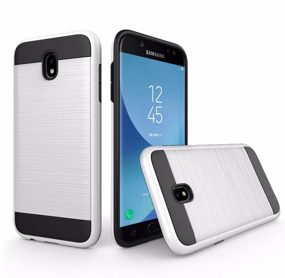 20 шт./лот бесплатная доставка защитный чехол из ТПУ + ПК для Samsung Galaxy J3 J5 J7 2017 года