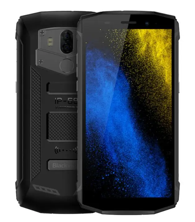 BLACKVIEW BV5800 Pro 5 "18:9 Экран Android 8 1 MTK6739 4 ядра 2 GB + 16 13MP двойной Камера OTG NFC IP68