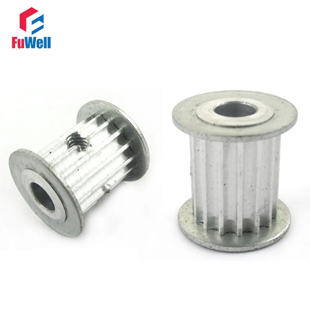 Buy 2pcs HTD3M Timing Pulley 18T 16mm Belt Width 4/5/6