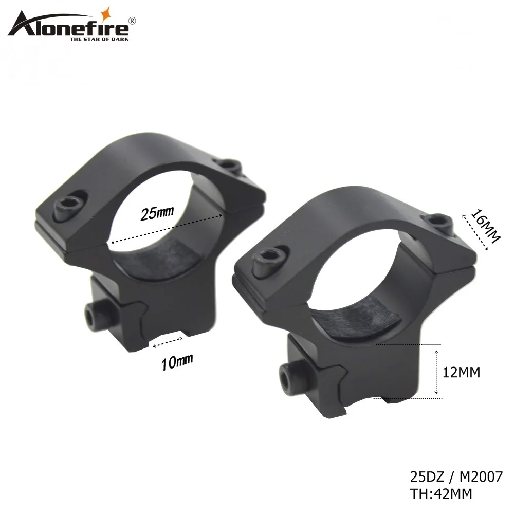 Alonefire 25DZ 25 4 мм Крепление для винтовки кольцо Weaver 10 Базовая направляющая