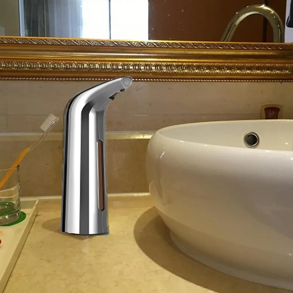 400ml Portable Automatic Smart Sensor Liquid Soap Dispenser Bathroom Gadget Set 400ml Portable Automatic Smart Sensor Liquid Soap Dispenser Bathroom Gadget Set