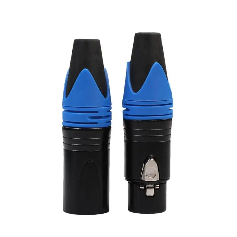 2 шт. XLR 3Pin Аудио Микрофон Кабельный разъем Папа + женский сварочный штекер Адаптер