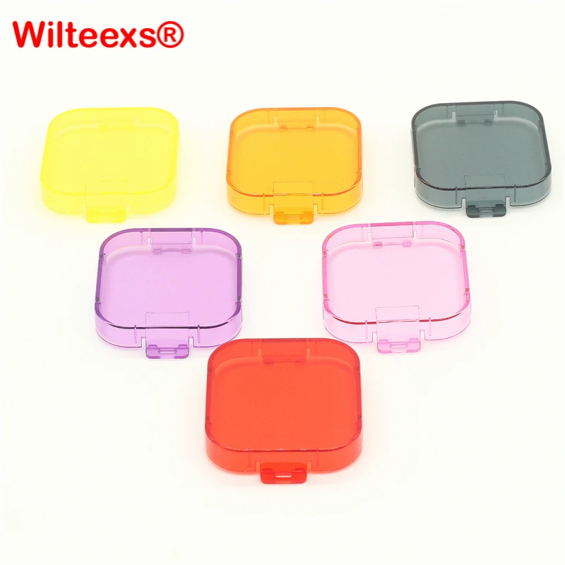 WILTEEXS 1 шт. УФ фильтр для SJ4000 аксессуары дайвинга Защитная линза квадратное