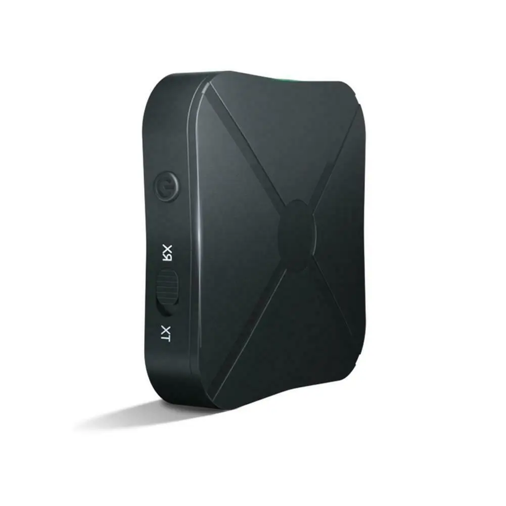 2-в-1 Bluetooth V4.2 аудио передатчик приемник Беспроводной Aptx аудио 3,5 мм Адаптер Hub 200 мА/ч, 10 м/33ft A2DP AVRCP приемник 5/6 ч