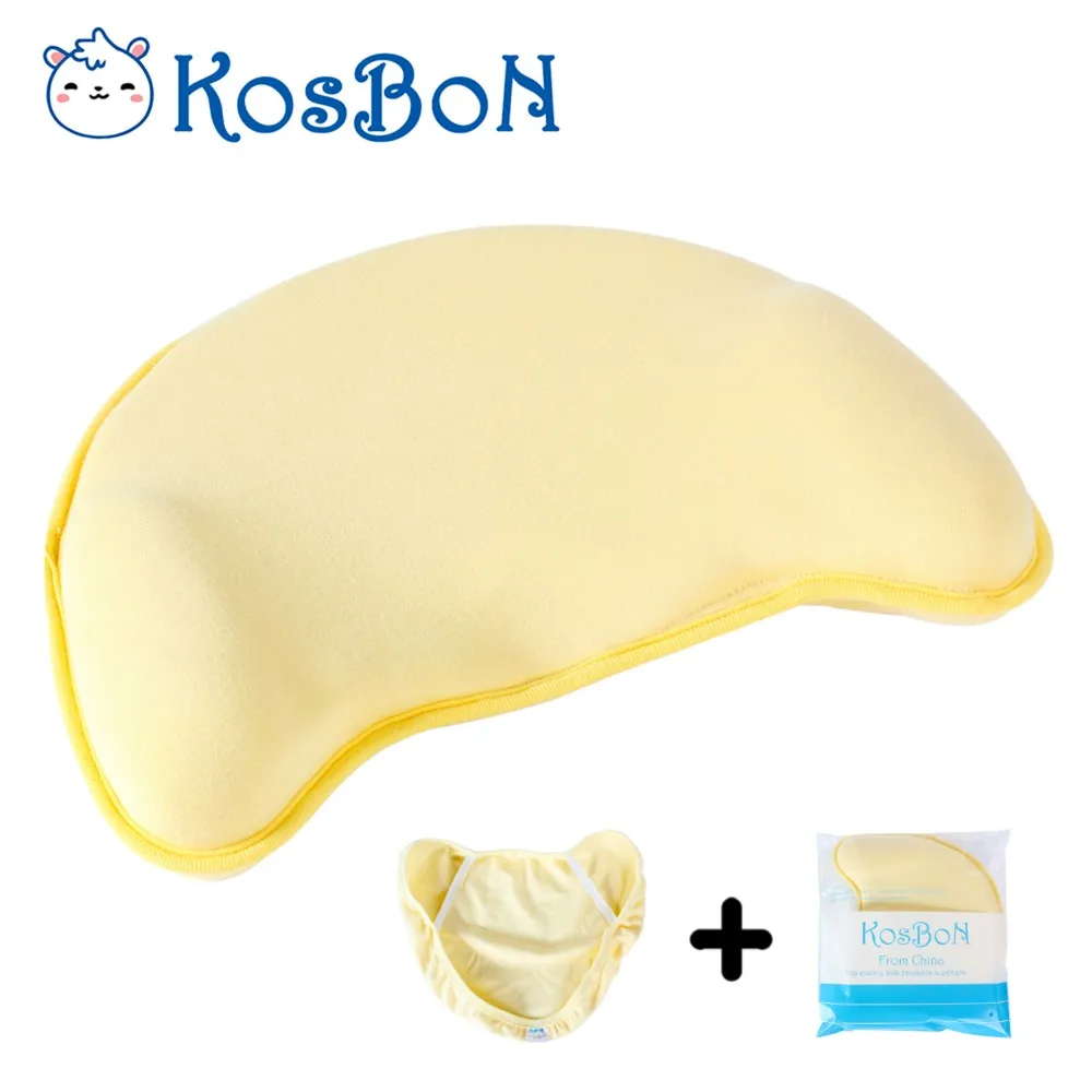Colored Cotton U Shape Baby Head Shaping Pillow for Newborns Baby Anti-roll Pillow Prevent Flat Head Crown Bear Colored Cotton U Shape Baby Head Shaping Pillow for Newborns Baby Anti-roll Pillow Prevent Flat Head Crown Bear