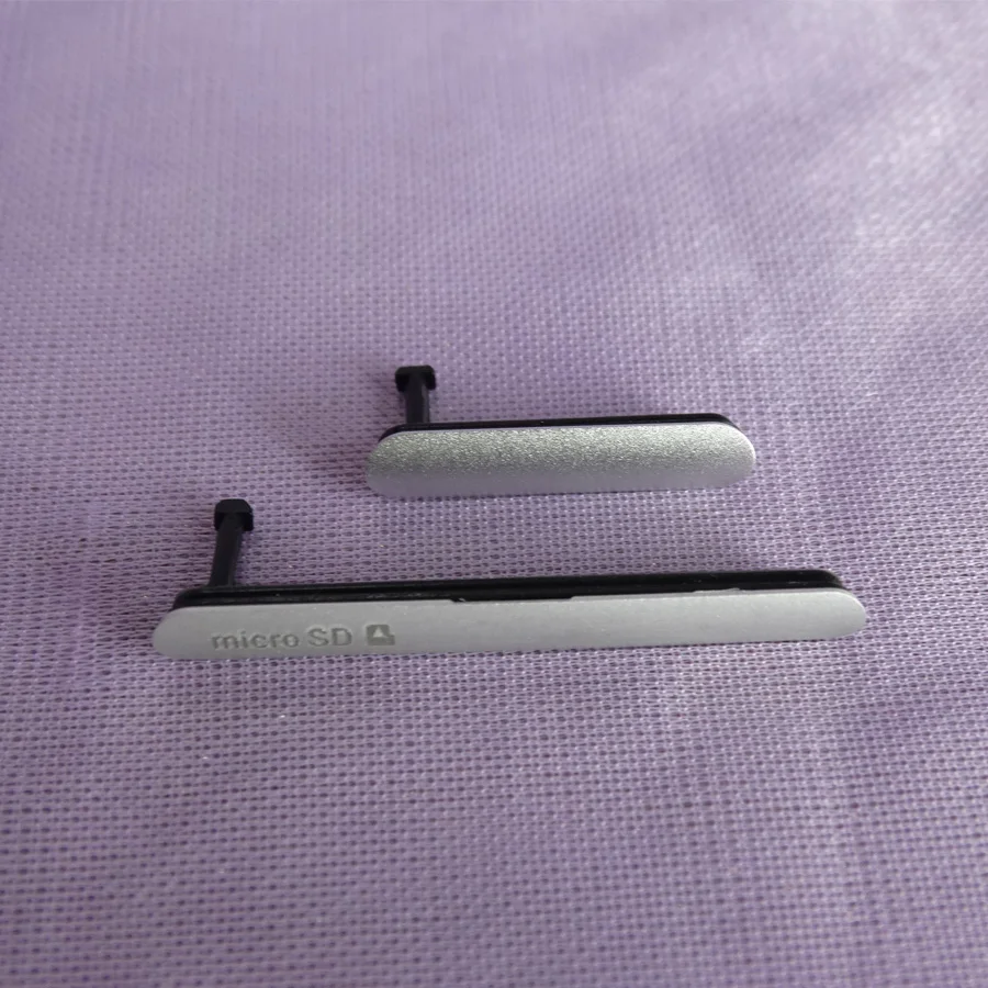 1 set Micro SD SIM Card USB Charging Slot Port Dust Plug Block Cover For Sony Xperia Z3 L55 D6603 D6643 D6653 | Мобильные телефоны