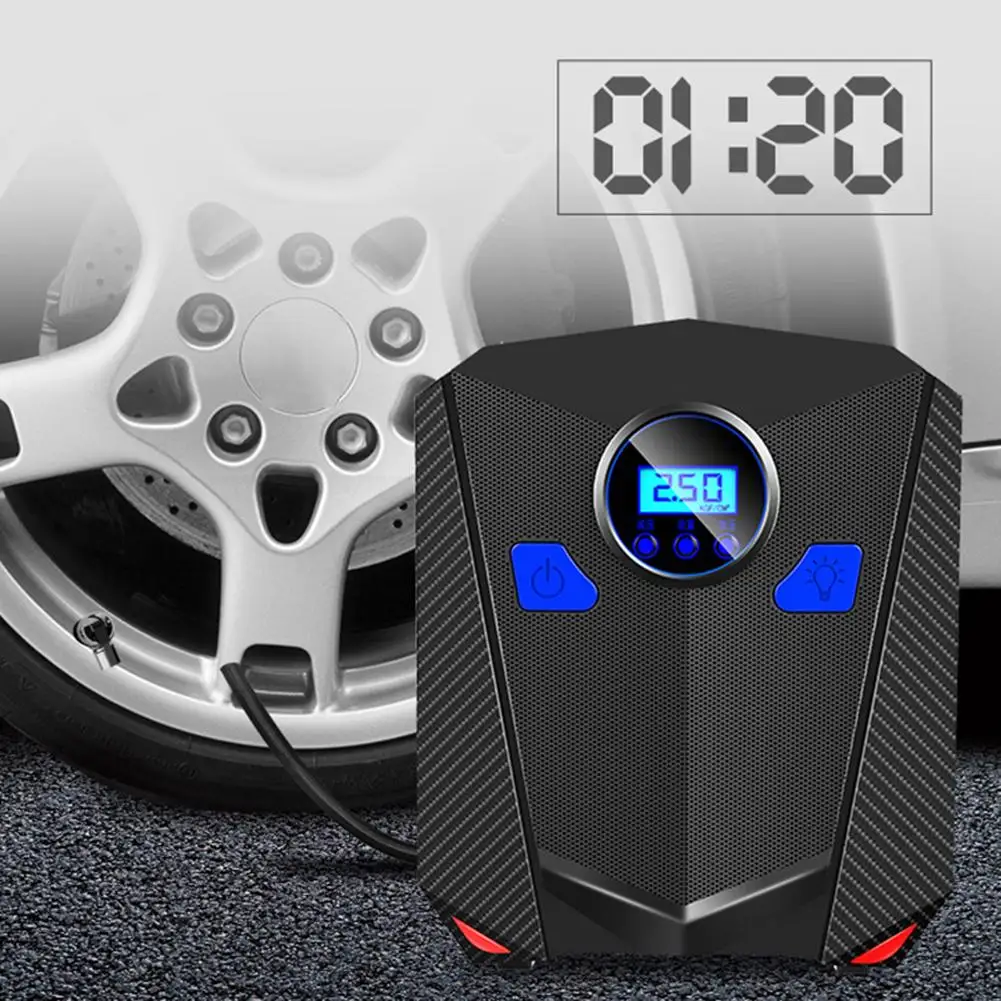 

Digital DC 12V ABS Car Tire Air Pump Auto Car Motorcycle Portable Tire Inflator Air Compressor Pump voiture