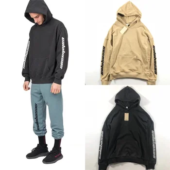

Season 5 Embroidery Calabasas Hoodies Men Women 1:1 High Quality Kanye West Hip Hop Sweatshirts Pullover Season 5 Hoodies