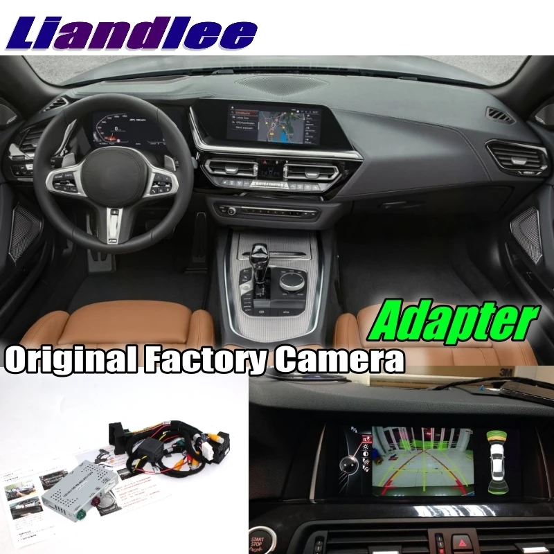 

Liandlee Car Reverse Rear Back Up Camera Interface Adapter Decoder Kits For BMW Z4 E89 G29 2009~2019 NBT EVO System Upgrade
