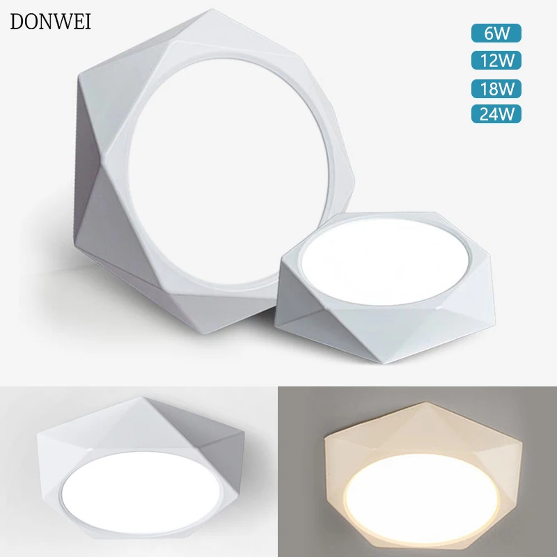

Indoor Ultra Thin LED Ceiling Light Lighting Fixture Modern Lamp Living Room Bedroom Kitchen Wall Surface Mount Ceiling Lights