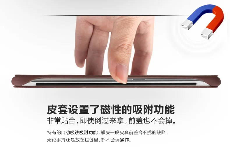 Для Samsung Galaxy S6 край G9250 qialino бренд реального натуральной телячьей Пояса из натуральной кожи случае роскоши флип бумажник карты карман