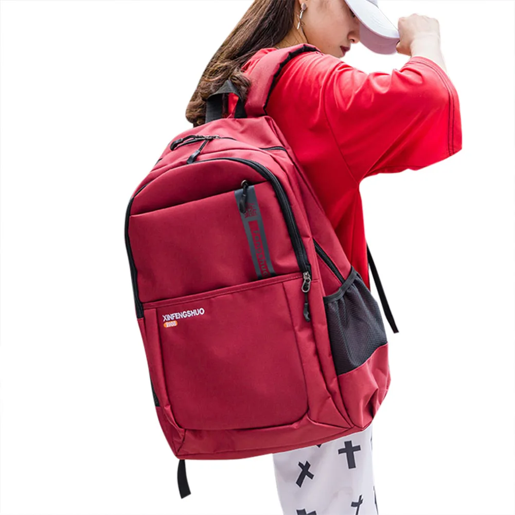 Men Women Lady Backpack Shoulder Bags Waterproof Large Capacity For