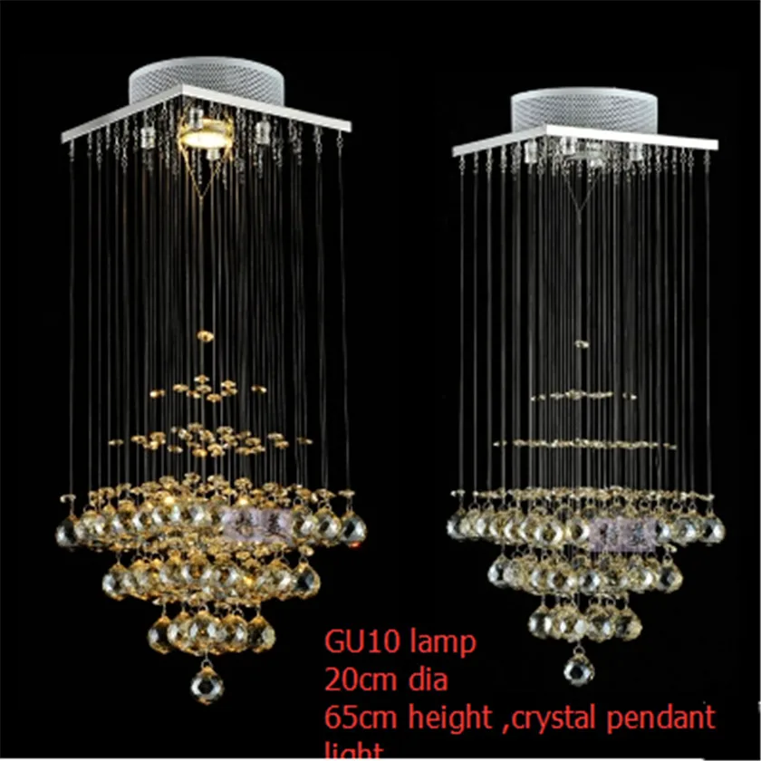 

Modern AC110V 220VSpiral Stairs Crystal Chandelier LED Villa Living Room Long Ceiling Lamp Modern Crystal Hanging Light