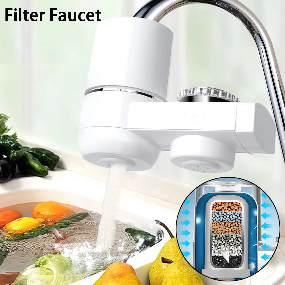 High Quality Water Filter for Household Kitchen Health Activated Carbon