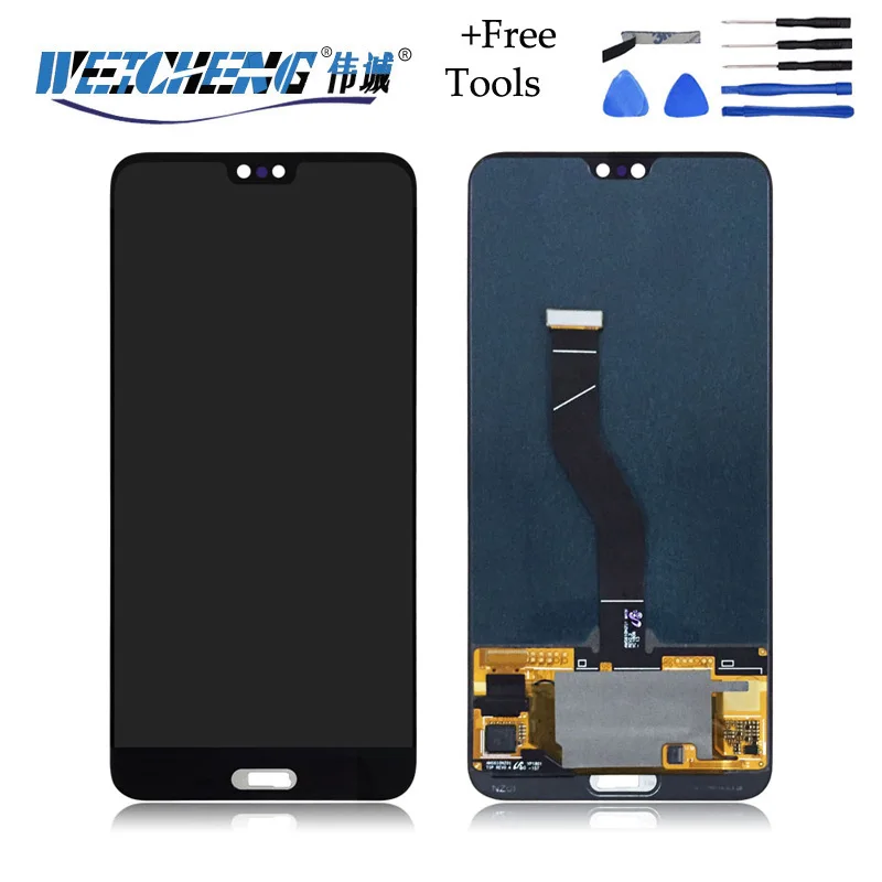 

WEICHENG For Huawei P20 Pro LCD Display and Touch Screen Assembly Replacement For huawei p20 pro CLT-L04 CLT-L09 CLT-L29