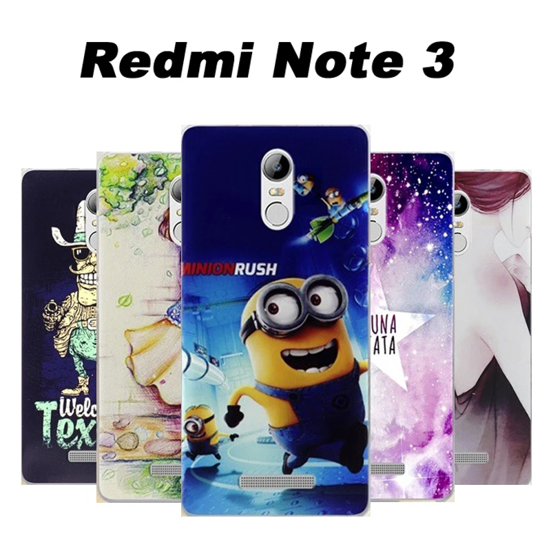 xiaomi note redmi 3 case cover Cute soft case for Xiaomi Redmi Note 3 case cover Cartoon xiaomi redmi note3 redmi note 2 pro