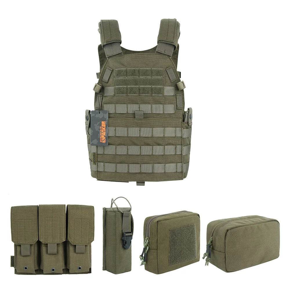  EXCELLENT ELITE SPANKER Outdoor 6094 Tactical Combat Vests Camouflage Military Vest Jungle Hunting 
