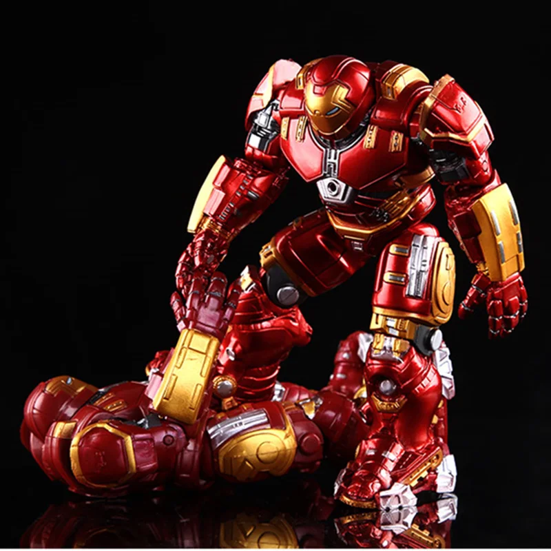 18 см флэш игрушка Супергерой Hulkbuster Броня суставов подвижный помеченных символом