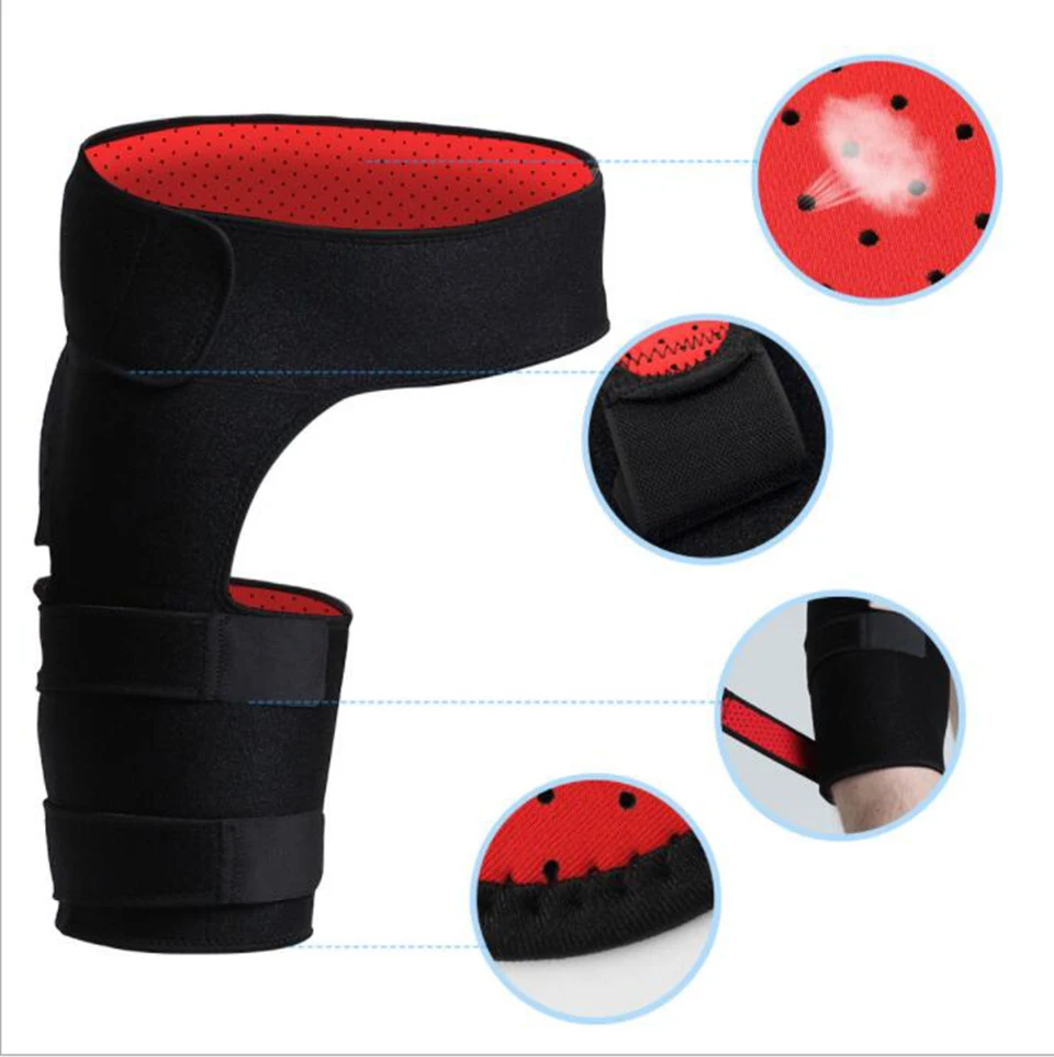Hip Brace Groin Support for Sciatica Pain Relief Thigh Hamstring