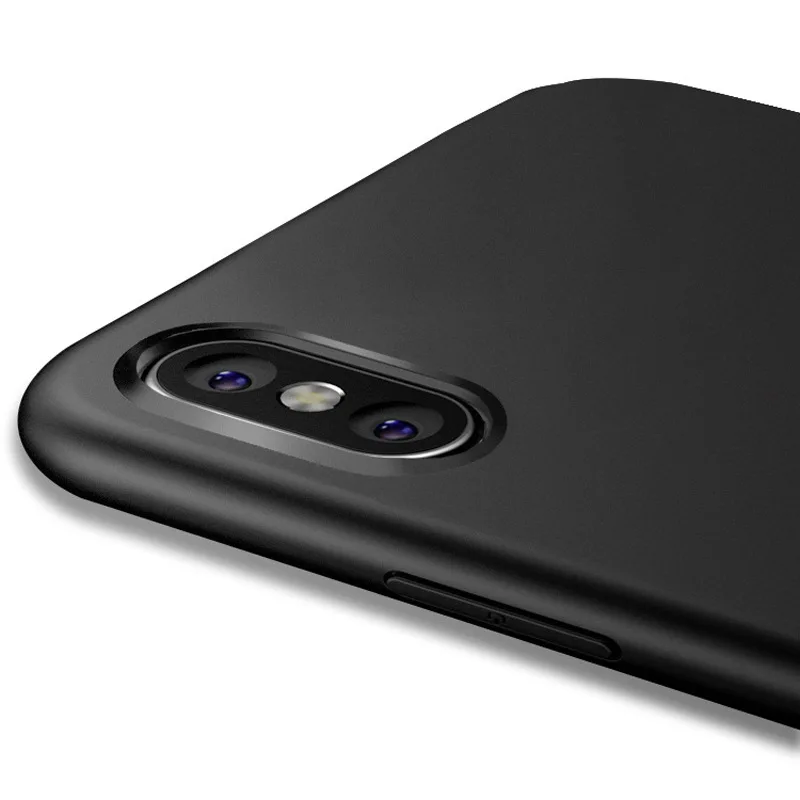 

Matte Case For Iphone X XR 6 6S Plus 7 8 XS Soft Silicon Back Cover Case For Iphone X XR Xs Max 5 5S Se Matt Cover Cases