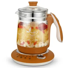 Электрический чайник здоровья горшок Многофункциональный утолщенный стекло полностью автоматическая китайская медицина разделенная защита от перегрева