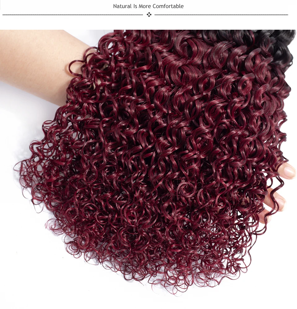 kinky curly bundles with closure