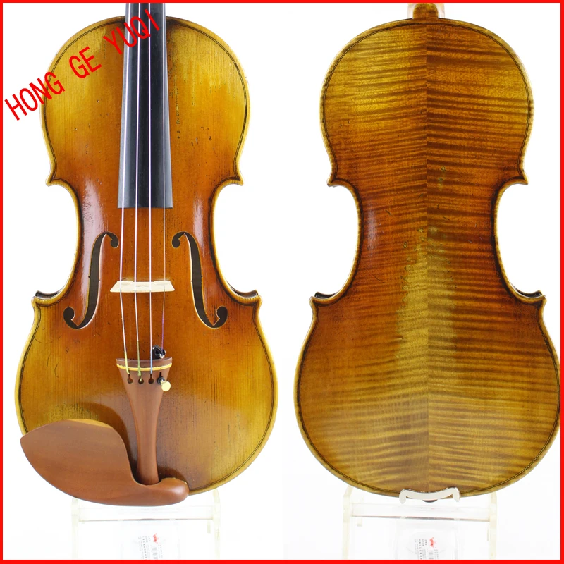 Stradivarius скрипка#182 профессиональная скрипка+ коробка, лук, мост! Honggeyueqi