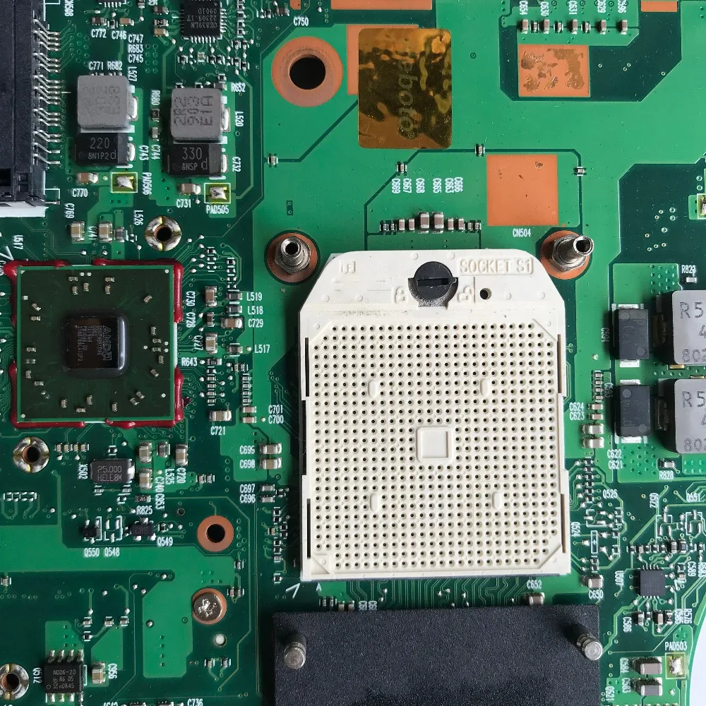 Материнская плата для ноутбука Toshiba L300D L305D 6050A2175001 MB A02 V000138200 DDR2 100%