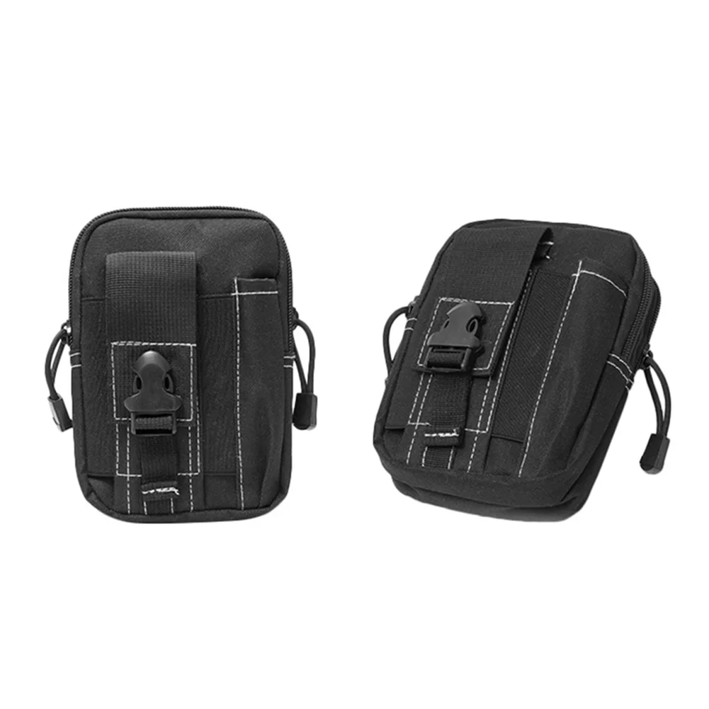 Поясной Рюкзак Тактический сумка на пояс для Открытый Кемпинг Спорт Бег Путешествия YS-BUY - Цвет: Black White Line