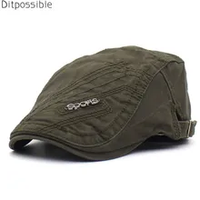 Ditpossible новая спортивная шапка шапки для мужчин Вышивка модные плоские кепки casquette унисекс береты кепки