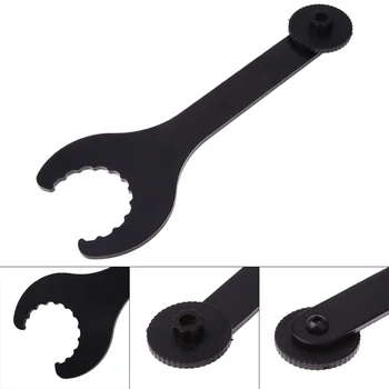 

Bike Bicyle Carbon Steel Bottom Bracket Crank Wrench for Shimano Hollowtech 2 preload tensioning tool Spanner Crankset Tools
