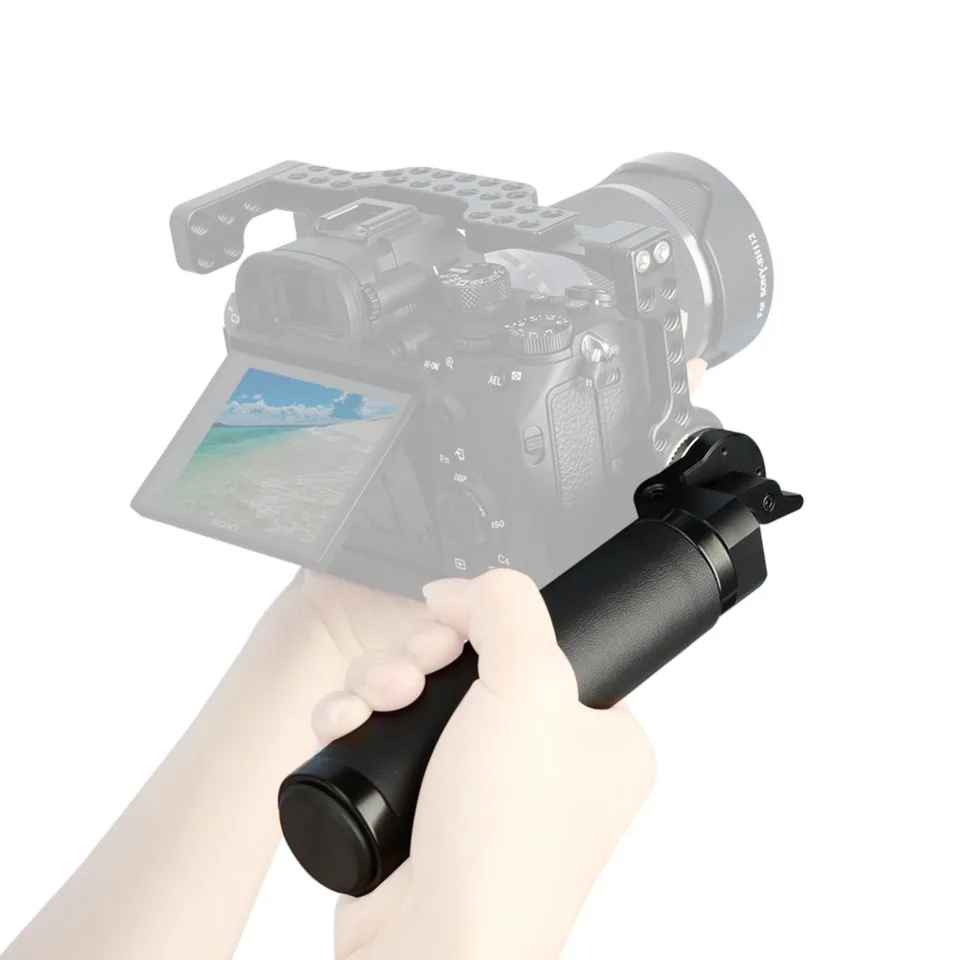NICEYRIG Adaptateur Rosette Arri Style Universel - Support Robuste Pour Cage DSLR, Poignée Bois Et Rig Photo