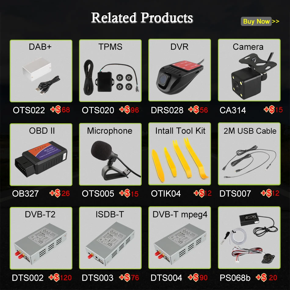 Sale Android 6.0 1G RAM 16G Flash Quad Core 1.6G*4 2Din Car DVD For CRV 2006-2011 Radio Video GPS  Support DVR OBD2 WiFi Free  Map 15