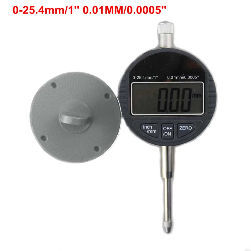 

0-25.4mm 1'' Electronic Micrometer 0.01mm Digital Depth Micrometer Thickness Measuring Tools