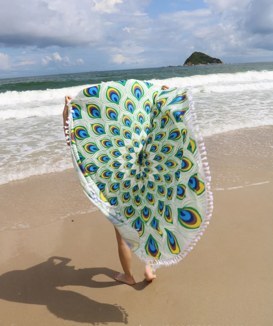 Large Travel Shawl Yoga Mat