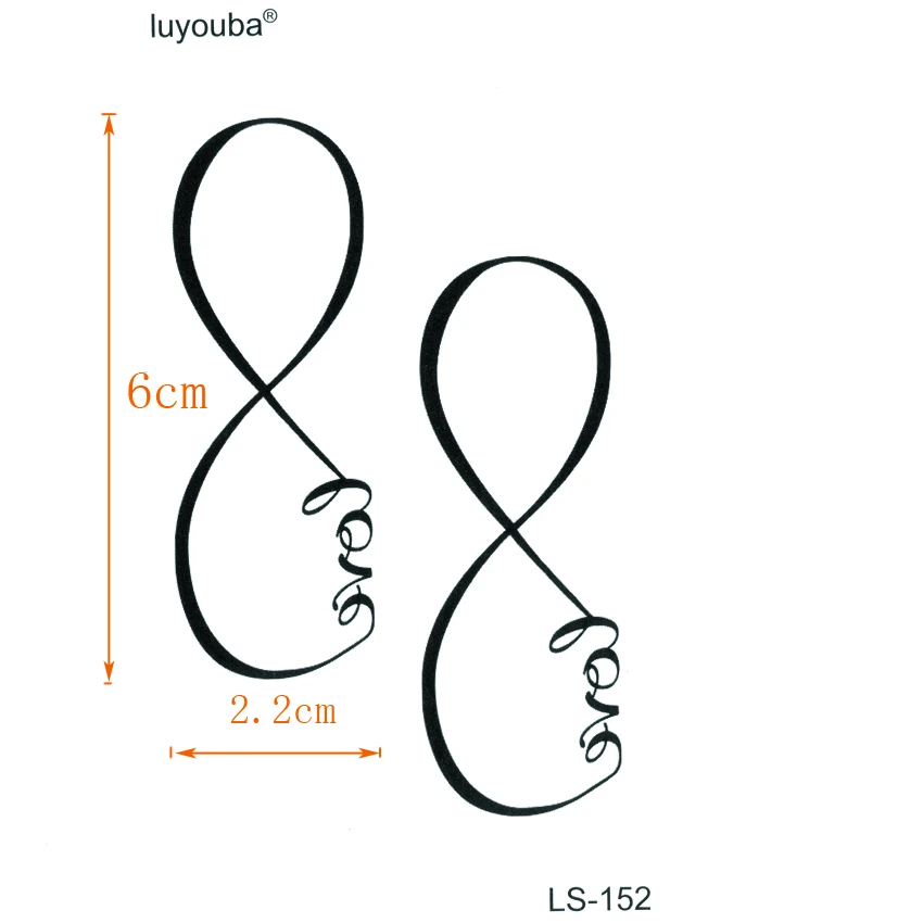 Любовь Навсегда Водонепроницаемый Временные татуировки men Unlimited любовь Поддельные татуировки Книги по искусству флэш татуировки Tatuagem татуировки рукава