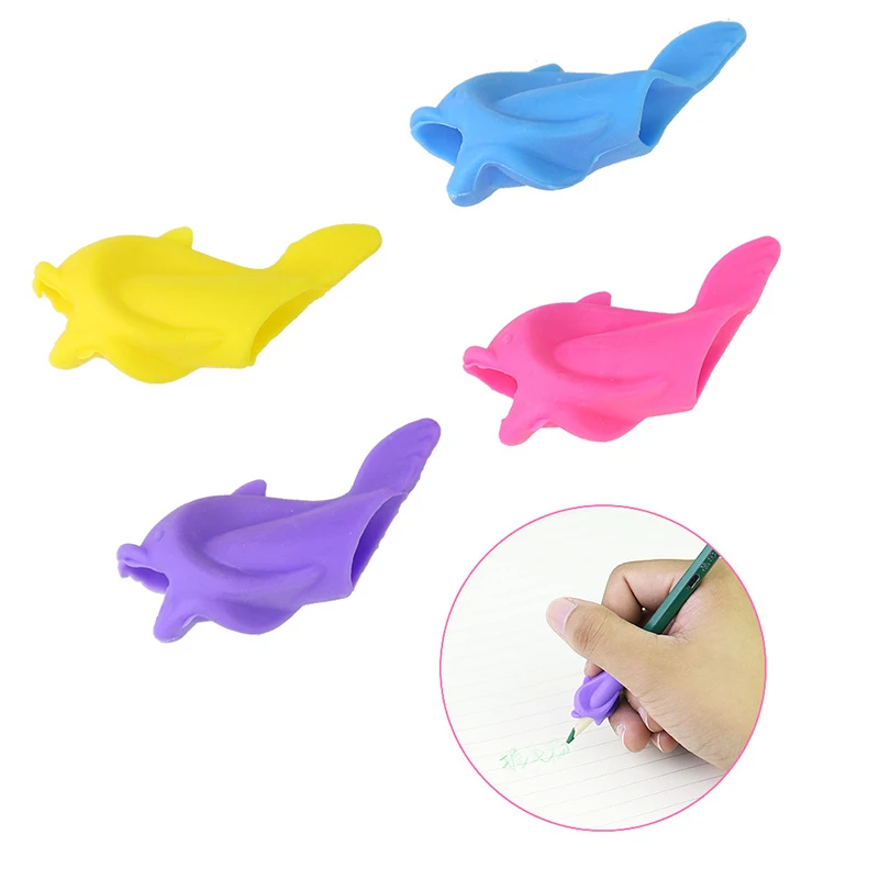 

5pcs Learning Partner Children Students Stationery Pencil Holding Practise Device for Correcting Pen Postures Grip
