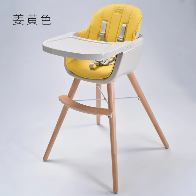 

Baby dining chair children multifunctional eating chair solid wood stool portable baby meal baby learning sitting table chair