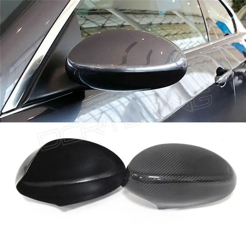 For BMW 3 Series E92 E93 Add on style & Replacement style carbon fiber side view mirror 2005 2006 2007 2008 carbon fiber side mirror cover caps overlay for 2005 2006 2007 2008 bmw e90 e91 3 series