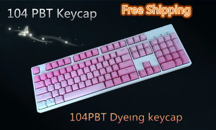 

104 PBT translucidus keycap For Cherry/Keycool/ Ducky Mechanical Keyboard
