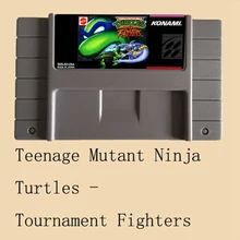 Подростковые мутанты Черепашки ниндзя, бойцы, 16 бит, большая серая игровая карта для NTSC игрового игрока