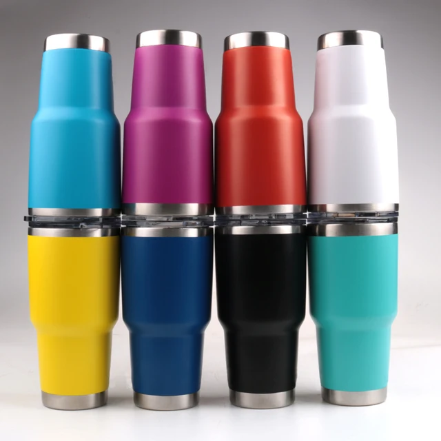 Stainless Steel Tumbler 30 Oz Double Wall Vacuum Insulated Large Stainless Steel Tumbler 30 Oz Double Wall Vacuum Insulated Large Travel Coffee Mug For Hot And